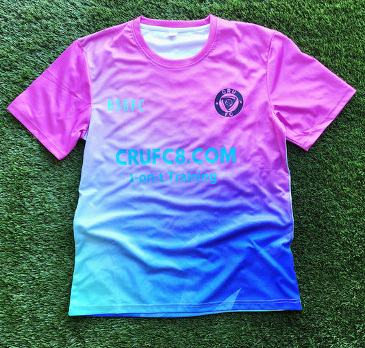 Boiling Springs United FC/Cru FC Pink Training Top