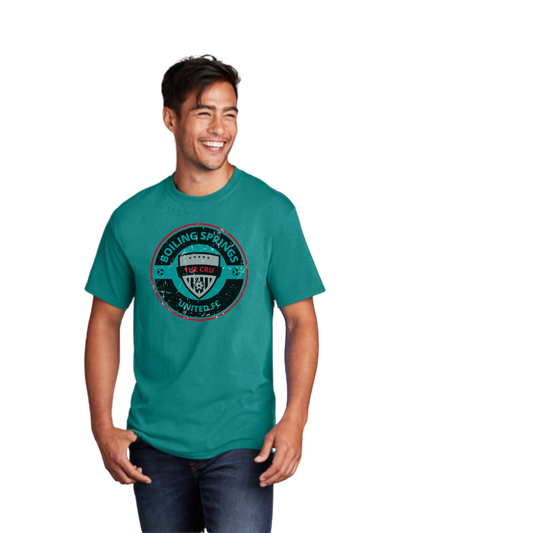 Adult Teal BSUFC Large Logo Tee